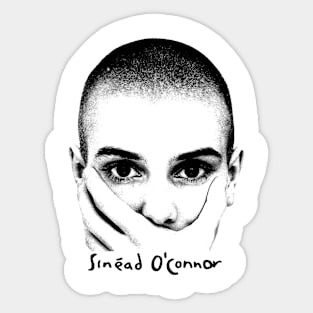 Sinead O'connor 80s 90s // Vintage HD Classic Style Sticker